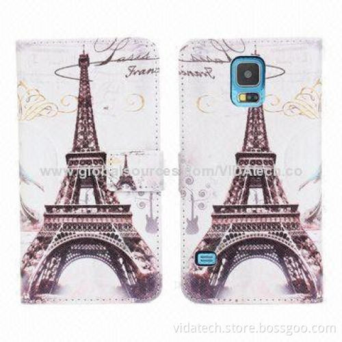 Leather Case with Card Slot and Holder for Samsung Galaxy Note3